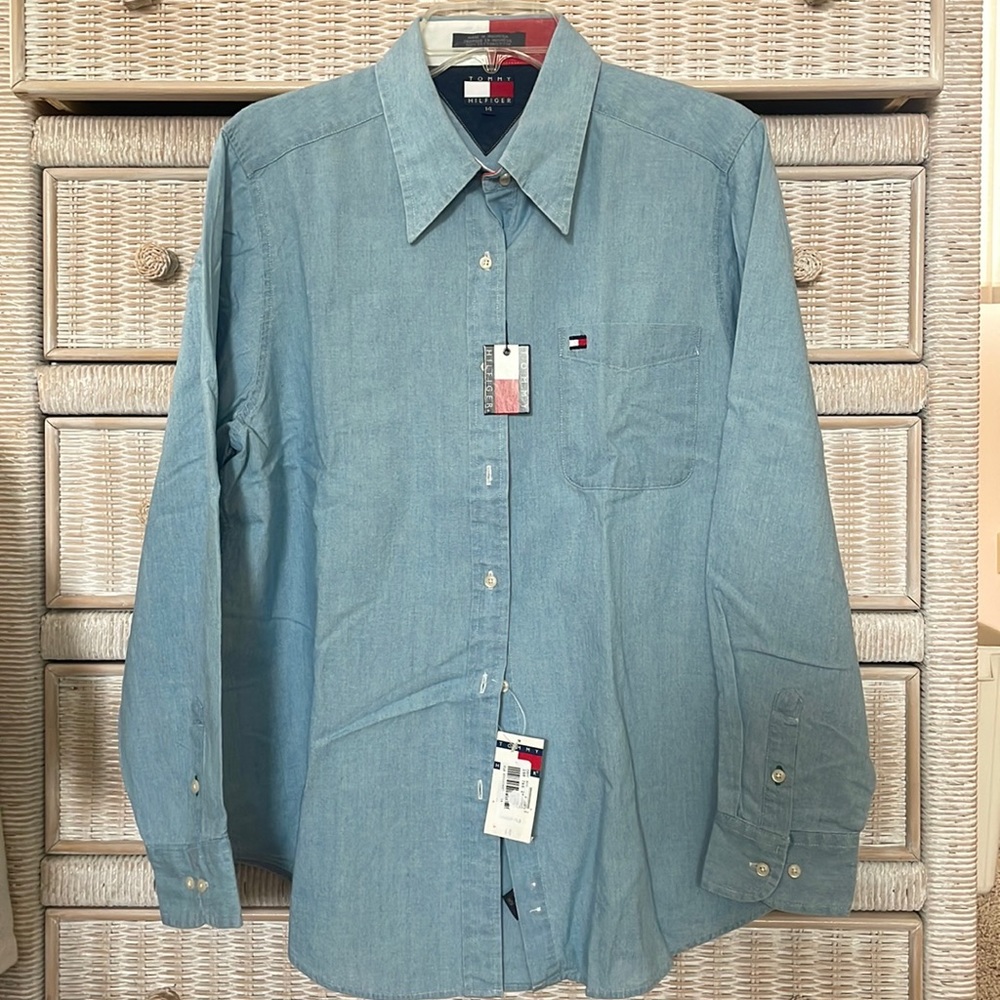 Vintage Tommy Hilfiger denim button down